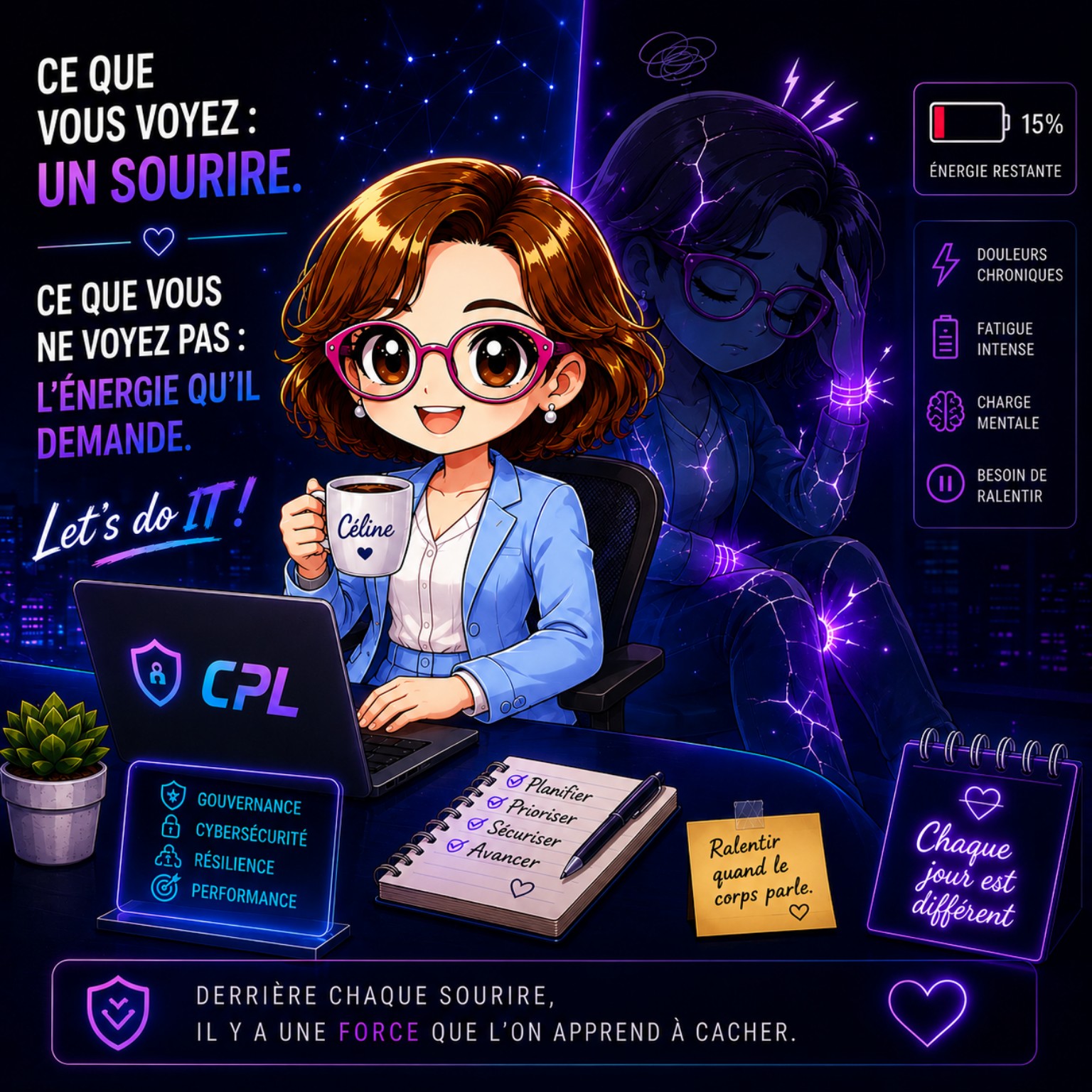 Handicap invisible : le sourire comme dernière armure avant l'épuisement