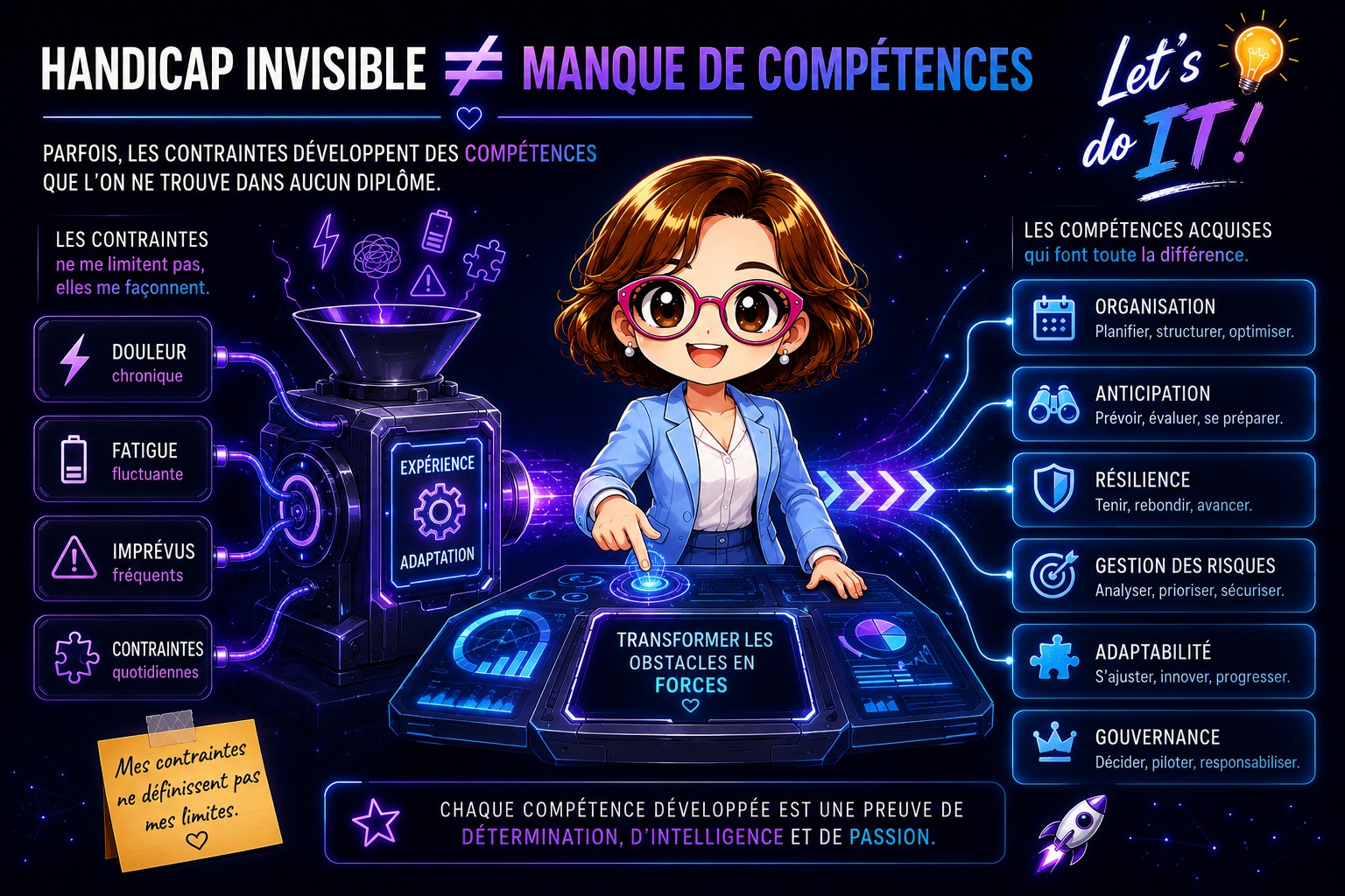 Variabilité des capacités : les maladies chroniques ne suivent pas une évolution linéaire