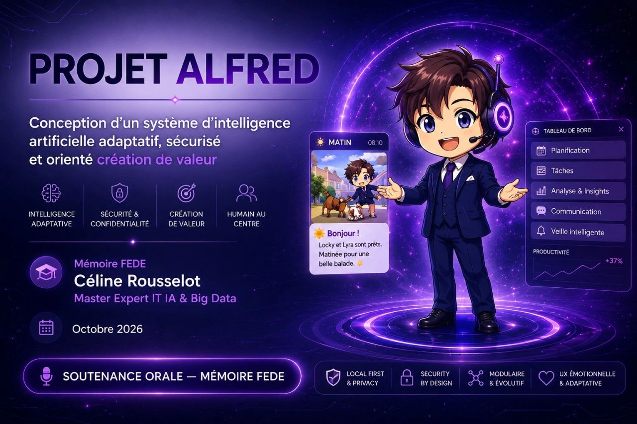 Couverture — Projet ALFRED, mémoire professionnel